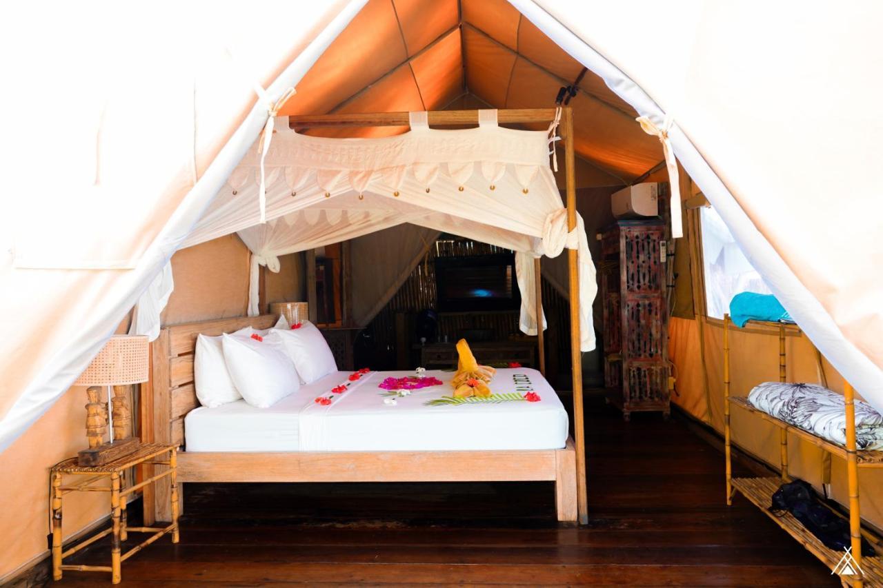 La Cocoteraie Ecolodge - Luxury Glamping Tents Gili Trawangan Exterior foto