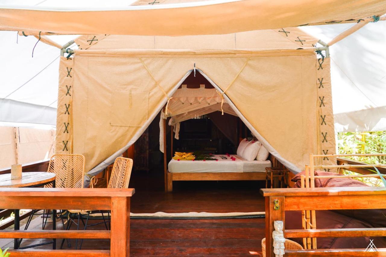 La Cocoteraie Ecolodge - Luxury Glamping Tents Gili Trawangan Exterior foto