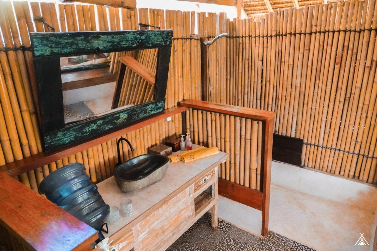 La Cocoteraie Ecolodge - Luxury Glamping Tents Gili Trawangan Exterior foto