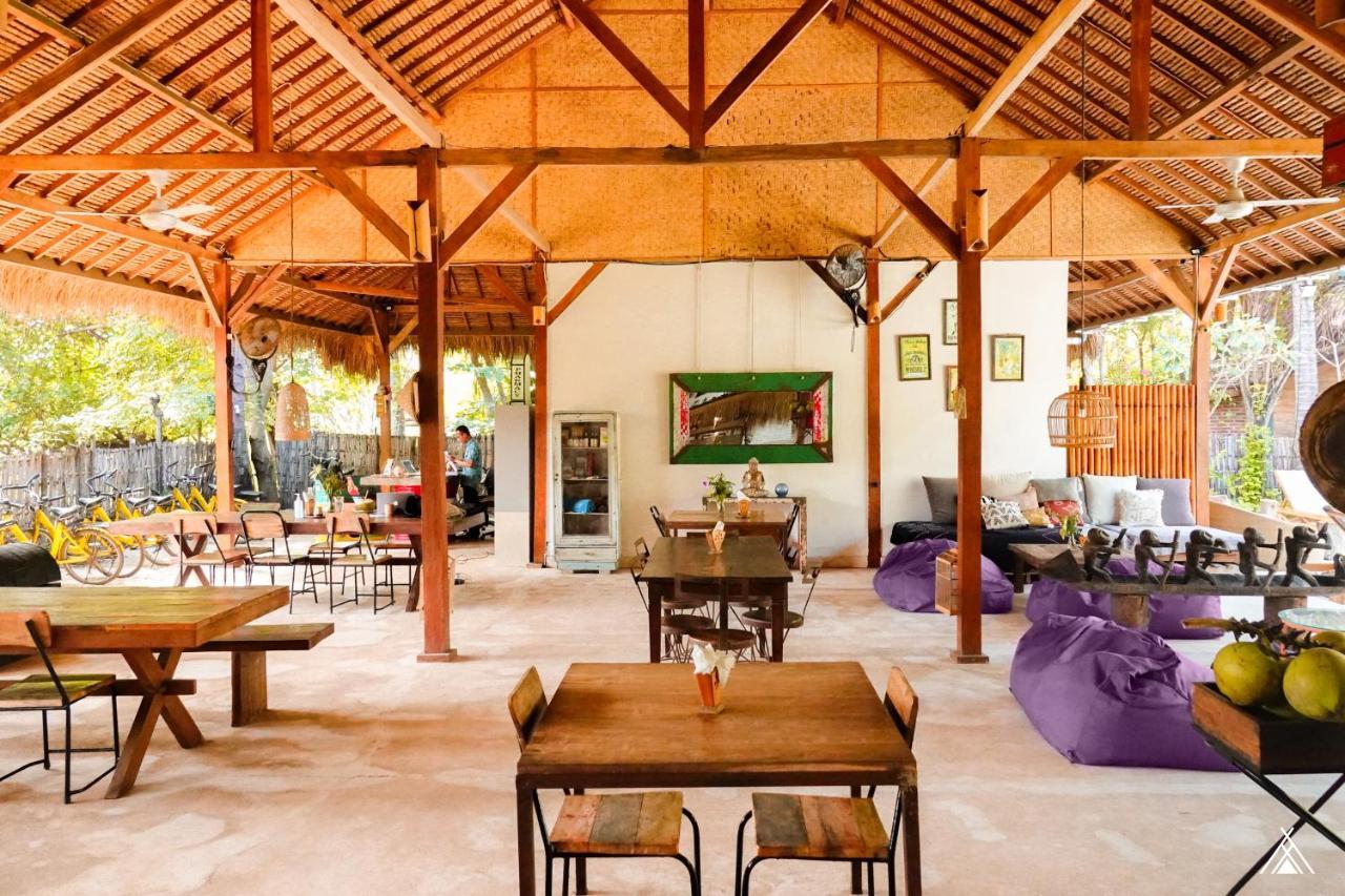 La Cocoteraie Ecolodge - Luxury Glamping Tents Gili Trawangan Exterior foto