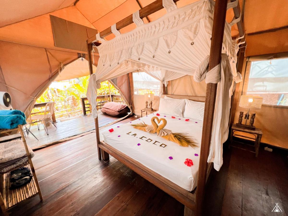 La Cocoteraie Ecolodge - Luxury Glamping Tents Gili Trawangan Exterior foto