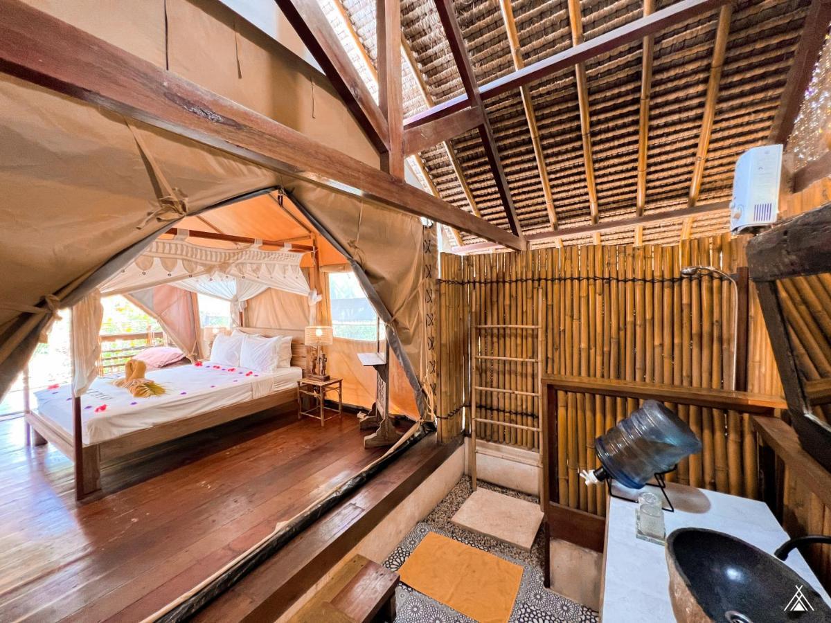 La Cocoteraie Ecolodge - Luxury Glamping Tents Gili Trawangan Exterior foto