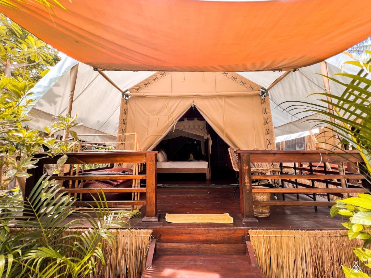 La Cocoteraie Ecolodge - Luxury Glamping Tents Gili Trawangan Exterior foto