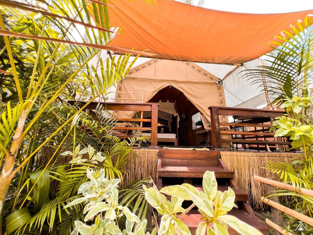 La Cocoteraie Ecolodge - Luxury Glamping Tents Gili Trawangan Exterior foto