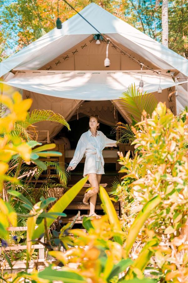 La Cocoteraie Ecolodge - Luxury Glamping Tents Gili Trawangan Exterior foto