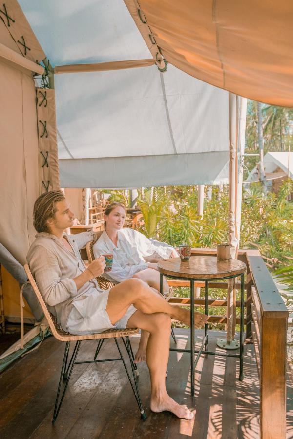 La Cocoteraie Ecolodge - Luxury Glamping Tents Gili Trawangan Exterior foto