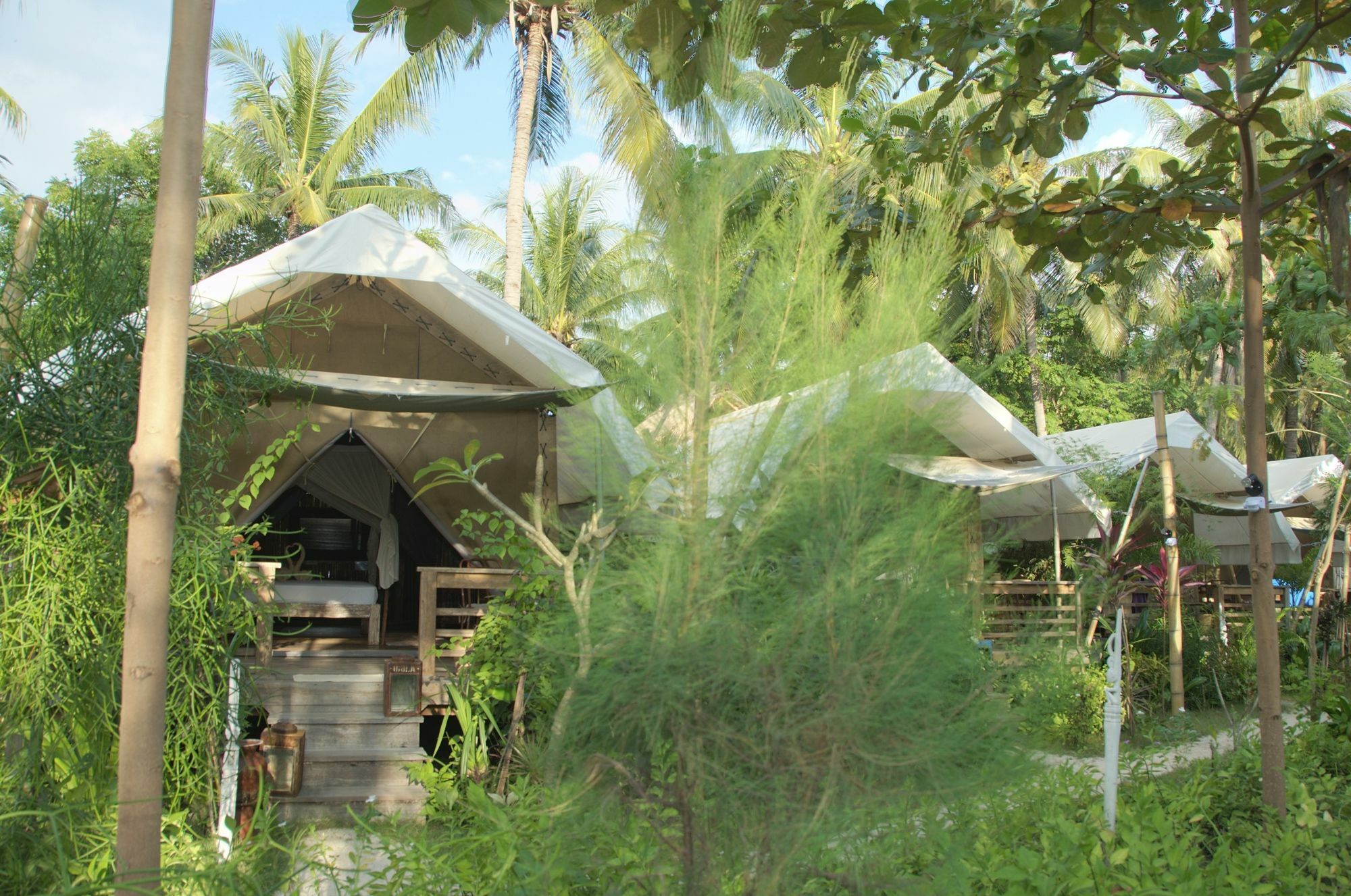 La Cocoteraie Ecolodge - Luxury Glamping Tents Gili Trawangan Exterior foto