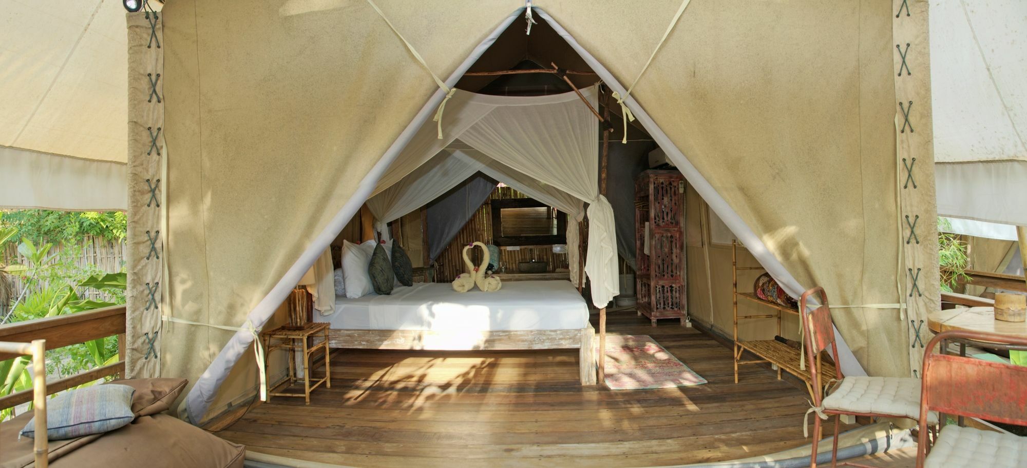 La Cocoteraie Ecolodge - Luxury Glamping Tents Gili Trawangan Exterior foto