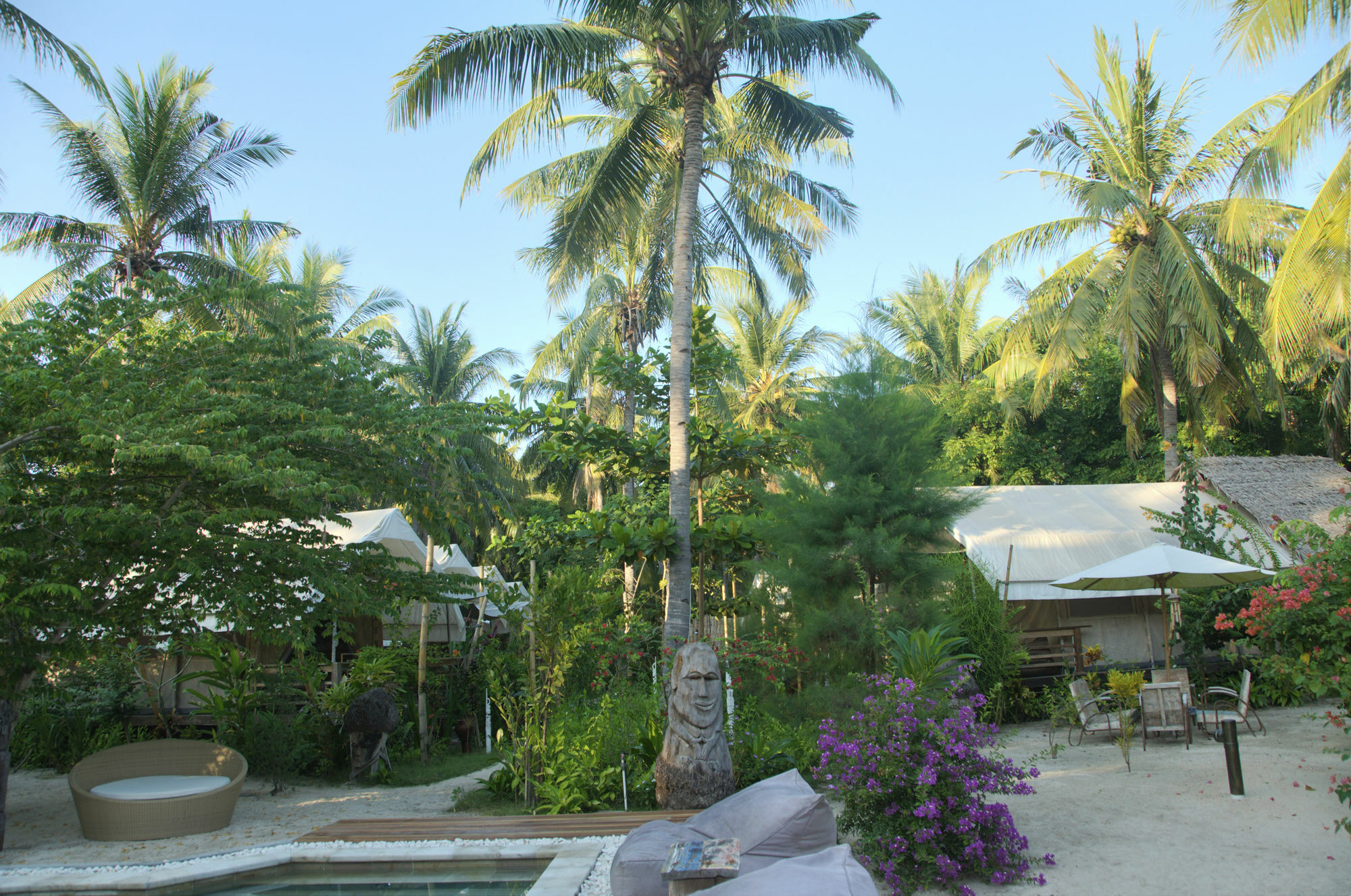 La Cocoteraie Ecolodge - Luxury Glamping Tents Gili Trawangan Exterior foto