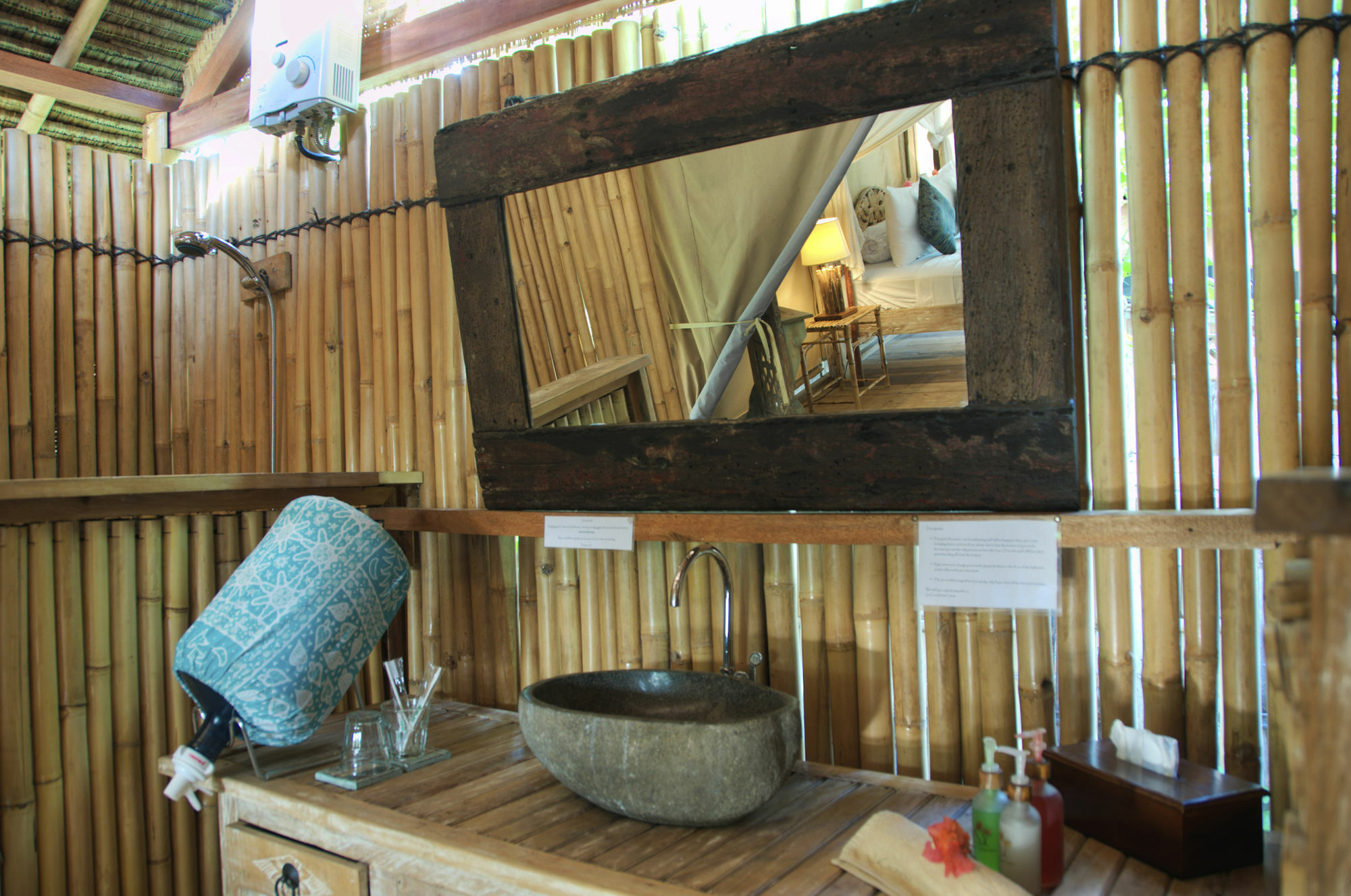 La Cocoteraie Ecolodge - Luxury Glamping Tents Gili Trawangan Exterior foto